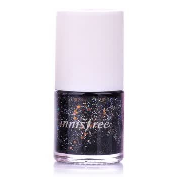 悦诗风吟Innisfree ECO有机健康无毒指甲油10ml带珠光60#午夜星空