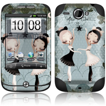 ideaSkin HTC Wildfire/G8/野火/A3366/A3333 双人芭蕾 手机外壳保护套皮贴膜 ENDAQC612063