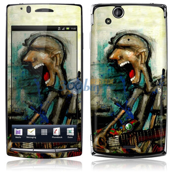 ideaSkin 索尼爱立信 XPERIA arc/ X12/LT15i/LT18i 噪音 外壳保护套皮贴膜 DBED022151