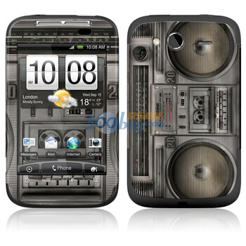 ideaSkin HTC Wildfire S(G13) 老式收音机 皮肤 手机外壳保护套皮贴膜 ENDAXC272006
