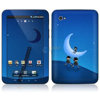 ideaSkin 三星 GALAXY Tab / P1000 / P1010 皮肤 他们偷走了月亮 外壳保护套贴膜 彩膜DBGA750488