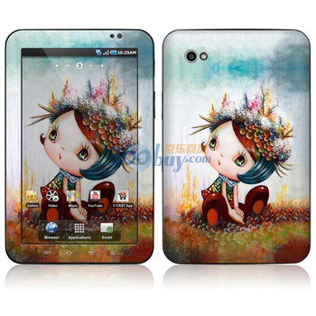ideaSkin 三星 GALAXY Tab / P1000 / P1010 皮肤 珊瑚丛 外壳保护套皮贴膜 DBGC462039