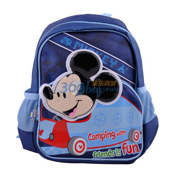 迪士尼/Disney 米奇米妮幼儿书包/儿童背包 CC-M0400 三色可选 深蓝色