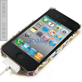 ESR iPhone4 彩绘大师立体手感磨砂保护壳 未