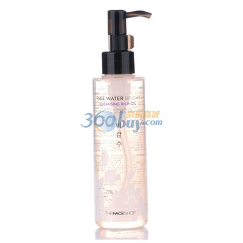 菲诗小铺 The face shop迪肤适 大米闪亮卸妆精油(中干性 for oil skin)150ml 9281