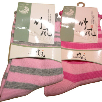 竹风 CW1115 女童精品棉袜 3 双装 新年特价26元 35至38码