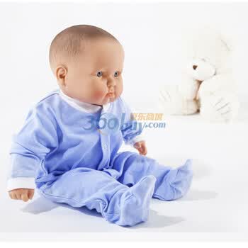 babyglow贝若星体温监测婴儿服(体温衣） 宝蓝色 85