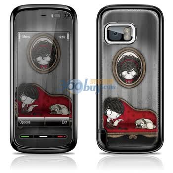 ideaSkin 诺基亚 5800XM/5800I/5800W/5800N/5802 忧郁症 外壳保护套皮贴膜 ENCEKA850538