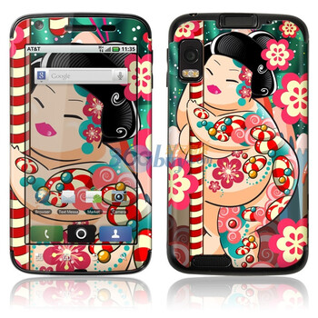 ideaSkin 摩托罗拉 Atrix 4G（ME860 / MB860）皮肤 胖美人 外壳保护套皮贴膜 DBAA940625