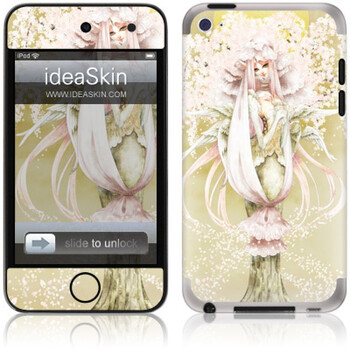 ideaSkin 苹果apple iPod Touch 4 樱花“日” 外壳保护套贴膜炫彩贴 DAMC061888