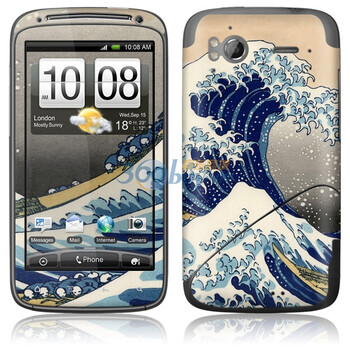ideaSkin HTC G14/G18/Sensation XE/Z710E/Z715E/Pyramid 神奈川冲浪图 外壳保护贴膜 DAYC812098