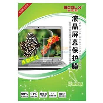宜客莱（ECOLA）LCD-EL143 14.1英寸（16:9）宽屏防反射液晶屏幕保护膜