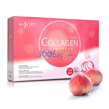 静佳Jcare 强效水润胶原蛋白粉 5g*30包/盒 (水润蜜桃)