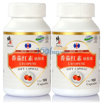 修正 番茄红素软胶囊 抗衰老 清除自由基 0.5gx100粒 2瓶