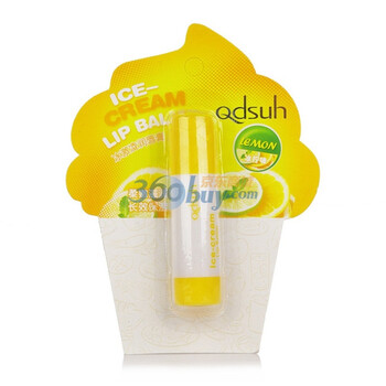 巧迪尚惠QDSUH 冰激凌润唇膏3.8g 1#冰柠味