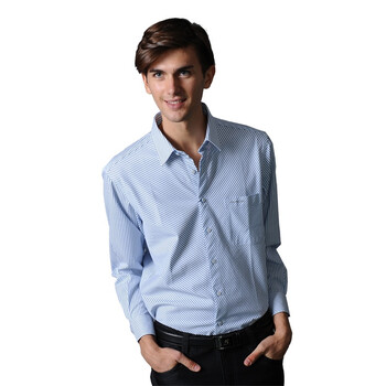 POLO VILLAE保罗威特男士兰白条长衬 PFCAXADCF857 52/XL