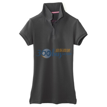 Giordano佐丹奴 Polo 女纤腰弹力粉嫩珠地POLO 01311001 深灰色 L