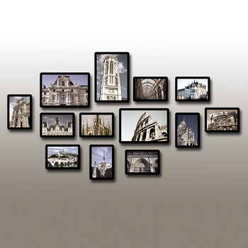 居 加大13组合照片墙 欧罗巴 - 京东历史价格走