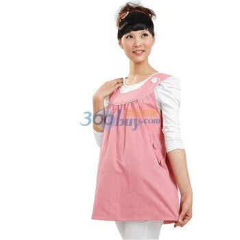 JoynCleon婧麒孕妇防辐射服金属纤维马甲防辐射孕妇装jc8312 粉红色 XL