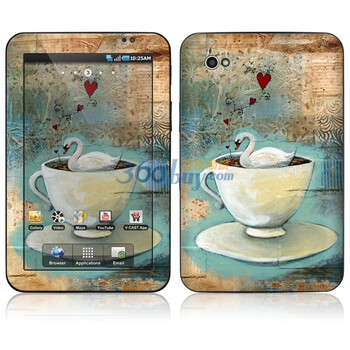 ideaSkin 三星 GALAXY Tab / P1000 / P1010 皮肤 茶杯里的天鹅湖 外壳保护套皮贴膜 DBGC602060