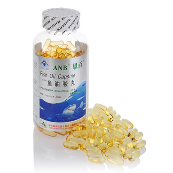 恩百ANB 深海鱼油软胶囊 300粒 调节血脂
