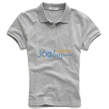 Giordano佐丹奴 Polo 女七彩豆豆修身珠地POLO 01319005 灰色 XS