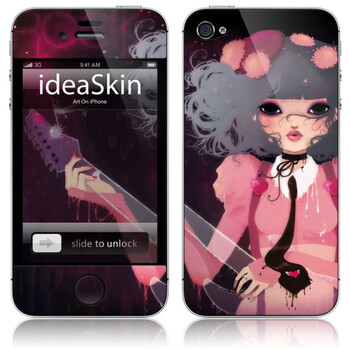 ideaskin 苹果apple iphone 4/4s 摇啊摇，摇啊摇... 机身贴膜 手机贴纸 保护套 皮肤 CJHA620339