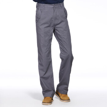 IZOD 2011新品纯棉暗格纹基础款男士休闲裤 3061916205201 灰色 185/92A(36)