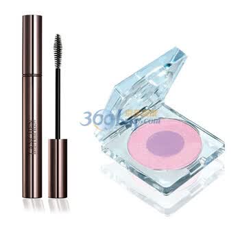 魔幻浓密卷翘睫毛组合NLN01 8.5g+蓝秀魅力双色眼影LCZ05 2.2g