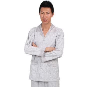 金丰田2011男士秋冬针织长袖家居服套装1637 浅灰色 XXL