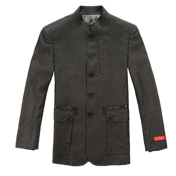 柒牌 SEVEN男装冬季新款时尚正统商务西服中华立领单西70C1M54 A版 50