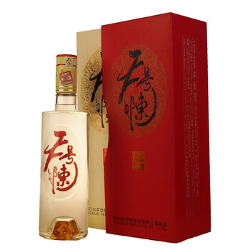 天号陈台瓶+52度白酒(红盒)500ml【图片