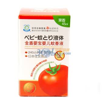 金盾婴宝 婴儿蚊香液45ml*2 （果香）护理用品