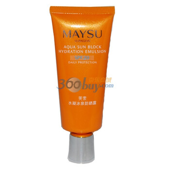 美素 水凝冰泉防晒露SPF20
