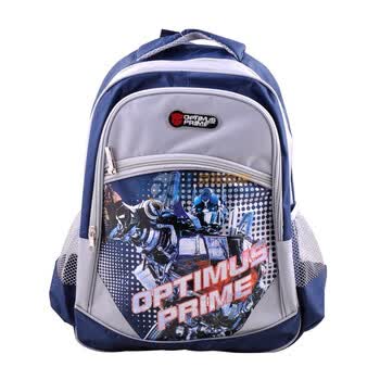 变形金刚/Transformers 小学生减压减负双肩书包/儿童靓酷背包 T164526M 蓝色