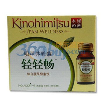 轻轻畅体验装30ml*3瓶*10盒 Kinohimitsu木之秘密