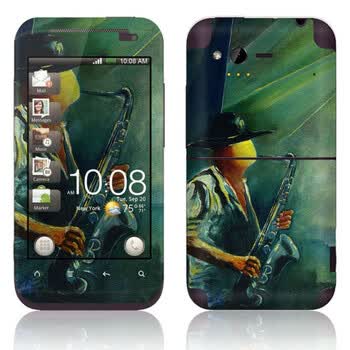 ideaSkin HTC G20/Rhyme/倾心/S510B 萨克斯 机身贴膜 手机贴纸 保护套 皮肤 DAED112184