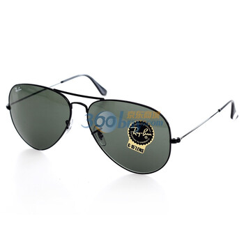 Ray-Ban雷朋经典款G15经典镜片太阳眼镜RB3025-002 62□14 黑色