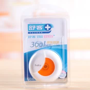 Saky舒客专业口腔护理专业洁齿牙线50米