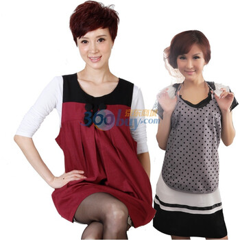 宝宝金盾新品孕妇防辐射服珍珠纤维系列防辐射服孕妇装马甲 L/XL 56008 酒红色 XL