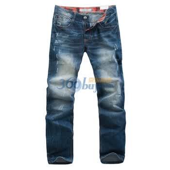 GTHOMME 2011 秋装新款牛仔裤 男式 韩版修身小直筒 GT07蓝色36