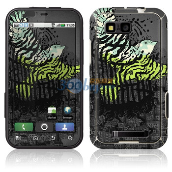 ideaSkin 摩托罗拉 ME525 / MB525 / Defy / 戴妃 冲破 外壳保护套皮贴膜 ENDAWC081935