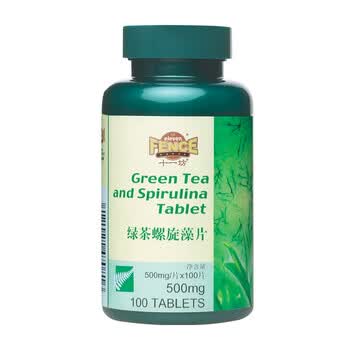 新西兰ElevenFence十一坊绿茶螺旋藻 100粒