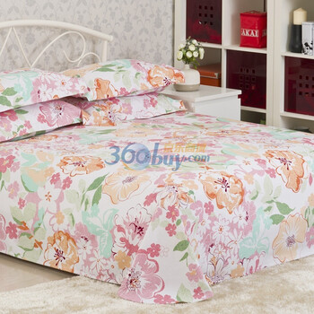 么小毛四季布单人床单（180cm*220cm） 巴厘风情 C6013-1