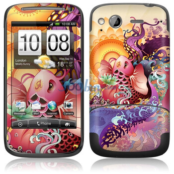 ideaSkin HTC Desire S / G12 / S510e / G7S / 渴望S 鱼跃鸢飞 外壳保护套皮贴膜 DBBB311019