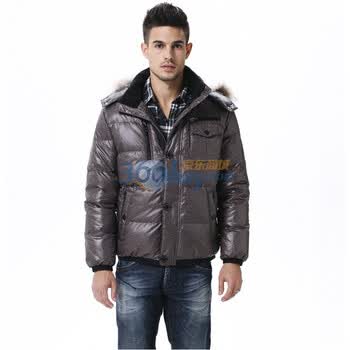 波司登 2011新款 羽绒服 男可脱卸帽休闲时尚短款 SR2207 巧克力 190/104A(XXL)