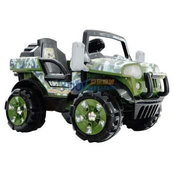 米家儿童电动童车玩具汽车越野吉普车ME7406F-03(迷彩色)四通道遥控/带MP3接口MJ0010