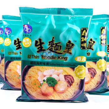 寿桃牌 生面皇瑶柱海鲜味 5*70g袋 3袋（15包）
