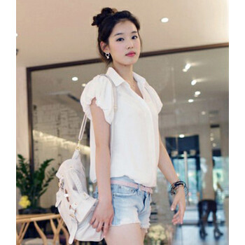 亿品 韩版 夏装 新款 可爱 <em>少女装简单</em>纯色学院