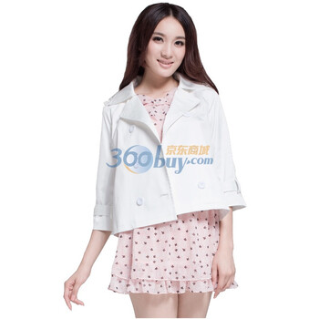 卓欧TOAIOU秋冬新款女装上衣宽松<em>短款外套</em>C